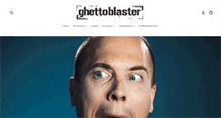 Desktop Screenshot of ghettoblastershop.com